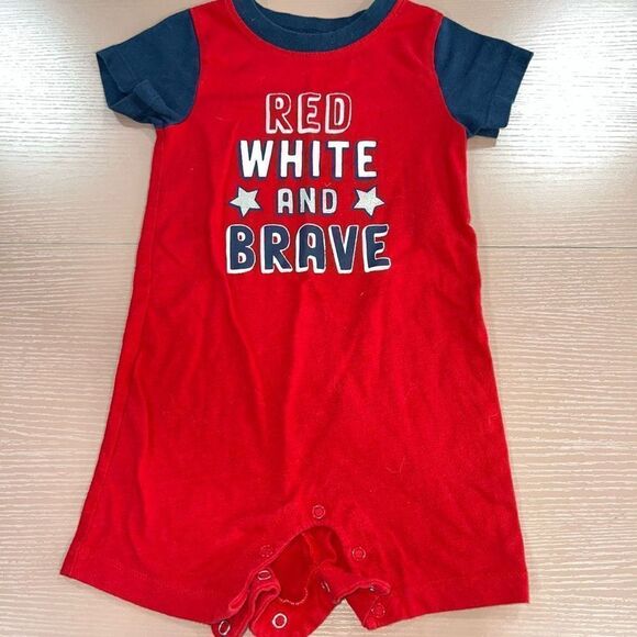 Red White & Brave Shortie - Picture 1 of 5